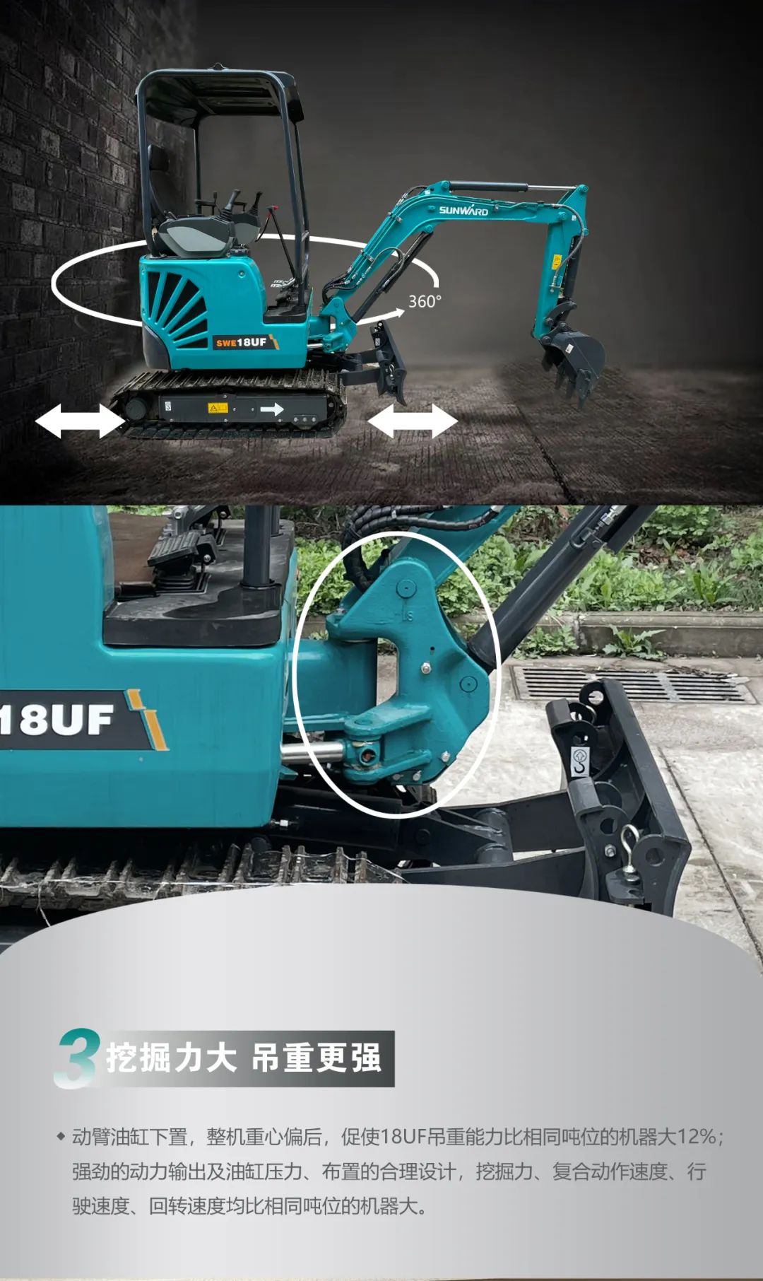 一图读懂 | 国产品牌欧洲销冠！这款威尼克斯wac5000智能微小挖超值