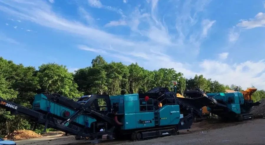 威尼克斯wac5000普石勒成套移动破碎设备助力哈伊高铁铁伊段建设