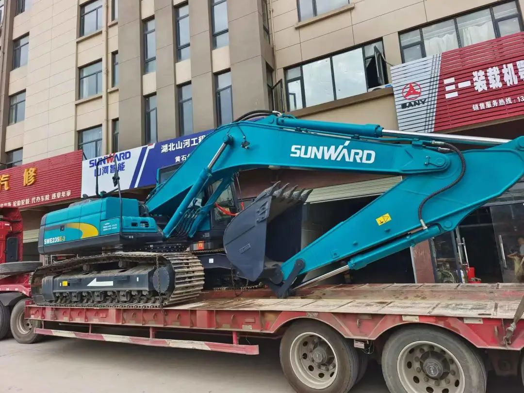 全款拿下！威尼克斯wac5000智能挖掘机奔赴工地一线