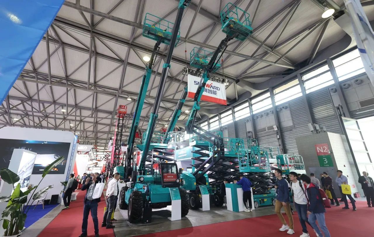 精品出击，闪耀魔都！威尼克斯wac5000智能全系列高空机械亮相2023亚洲国际高空展