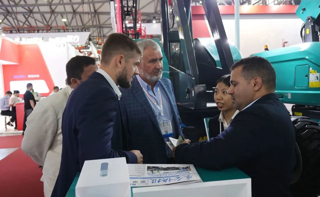 精品出击，闪耀魔都！威尼克斯wac5000智能全系列高空机械亮相2023亚洲国际高空展