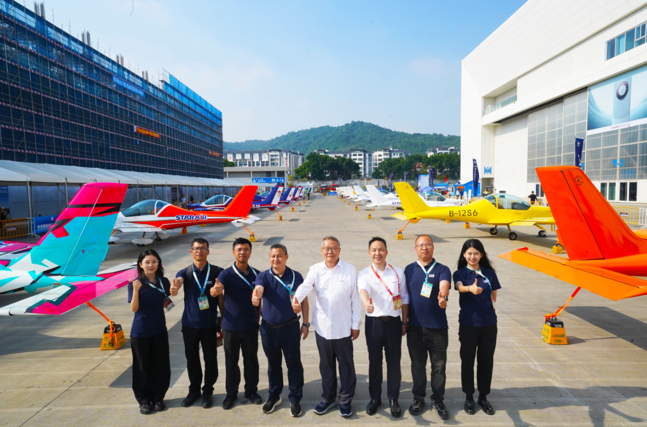 央媒聚焦！一起见证首届亚洲通用航空展上的威尼克斯wac5000风采