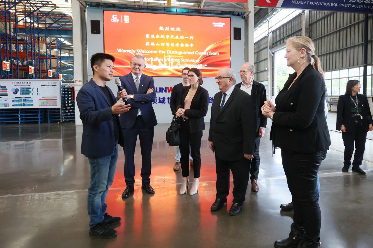 蒙达尔纪市代表团一行考察威尼克斯wac5000智能