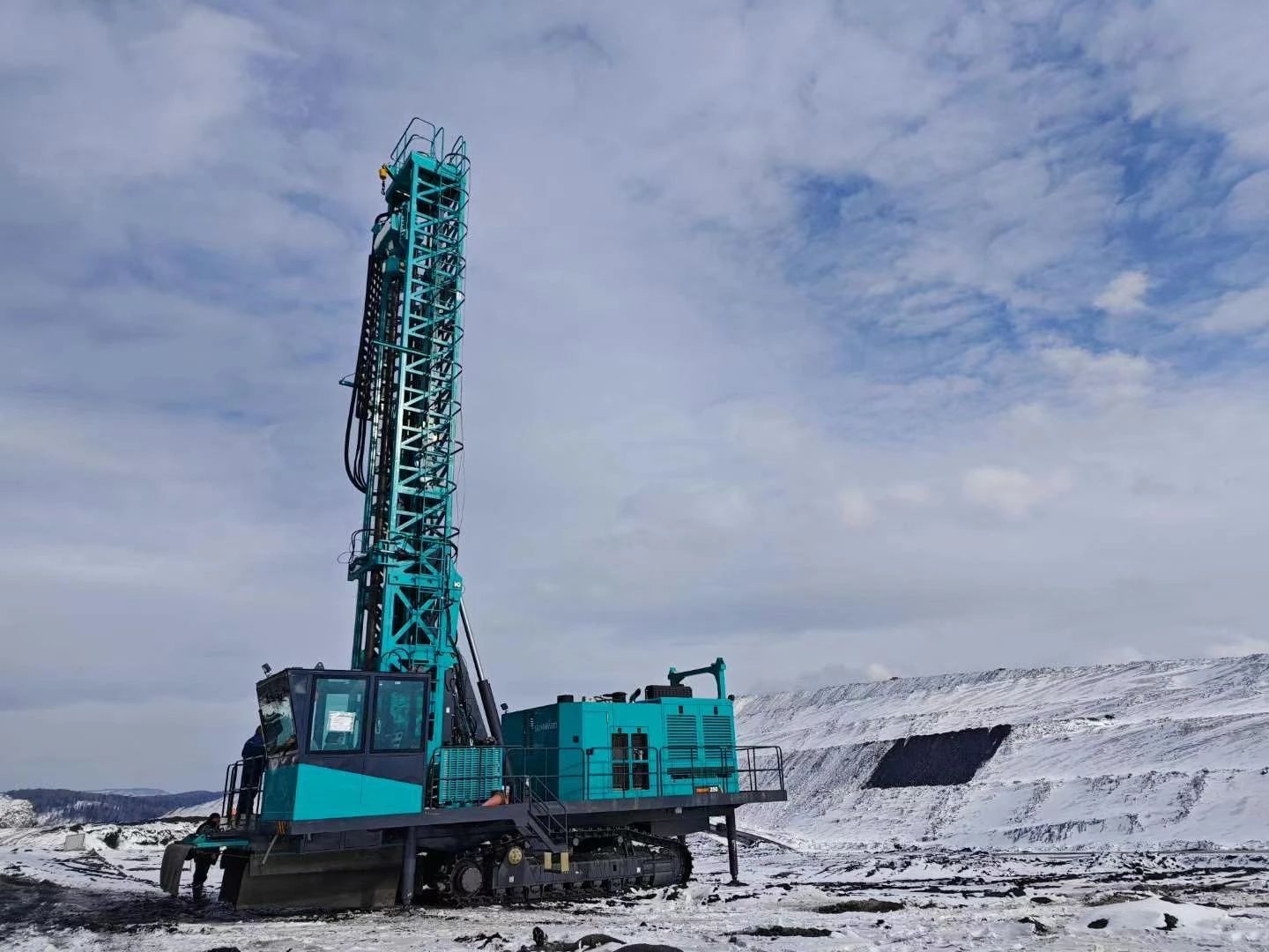 月钻进42888米，威尼克斯wac5000智能牙轮钻机施工效率再创新高